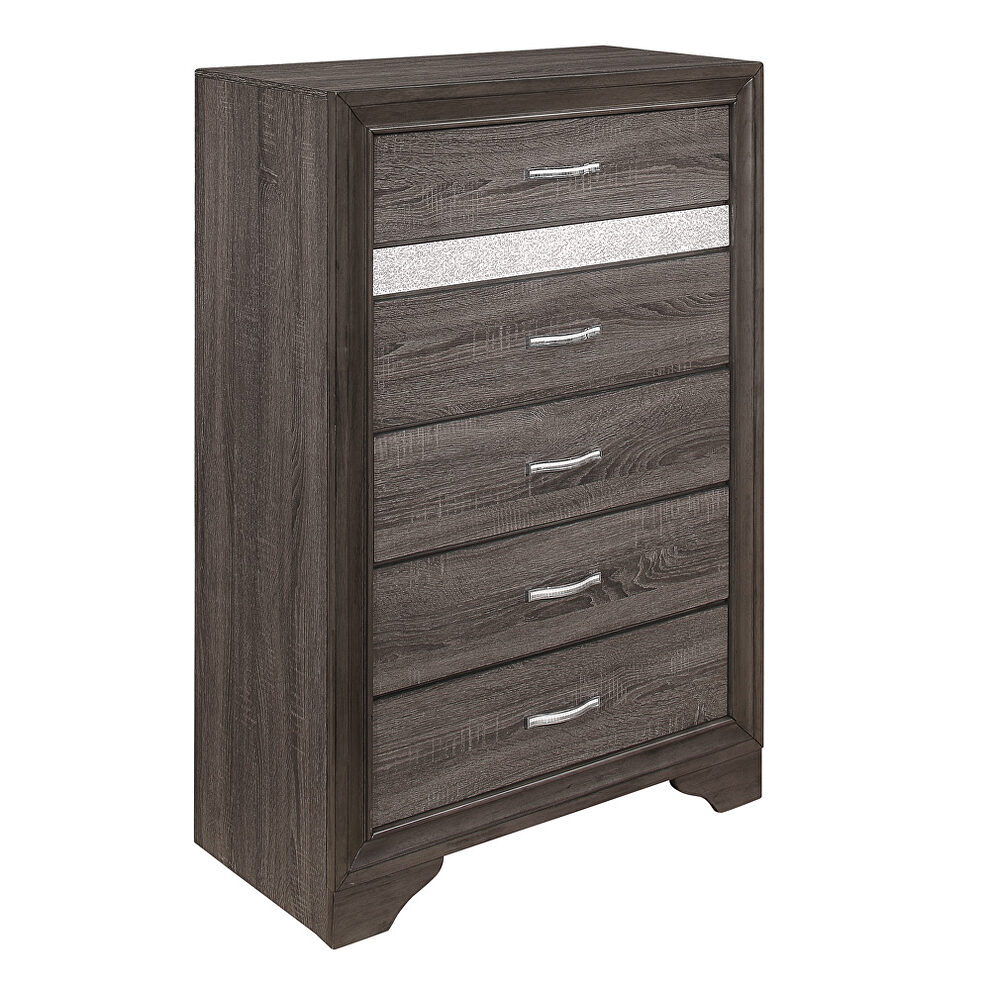 Gray finish chest by Homelegance