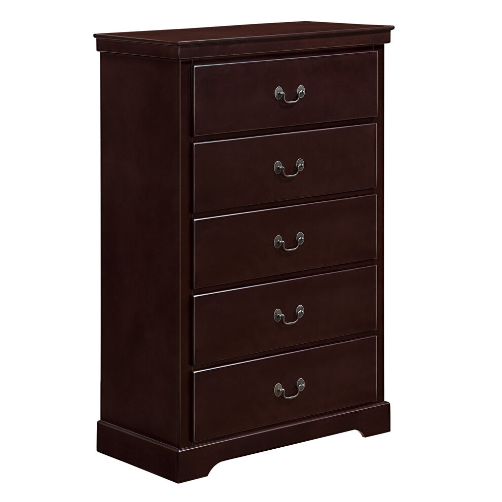 Cherry finish chest by Homelegance