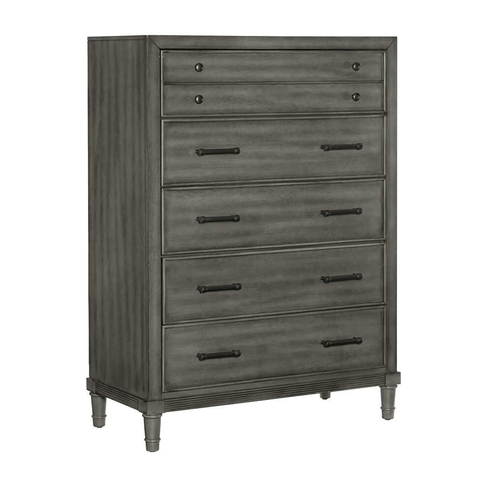 Gray finish chest by Homelegance