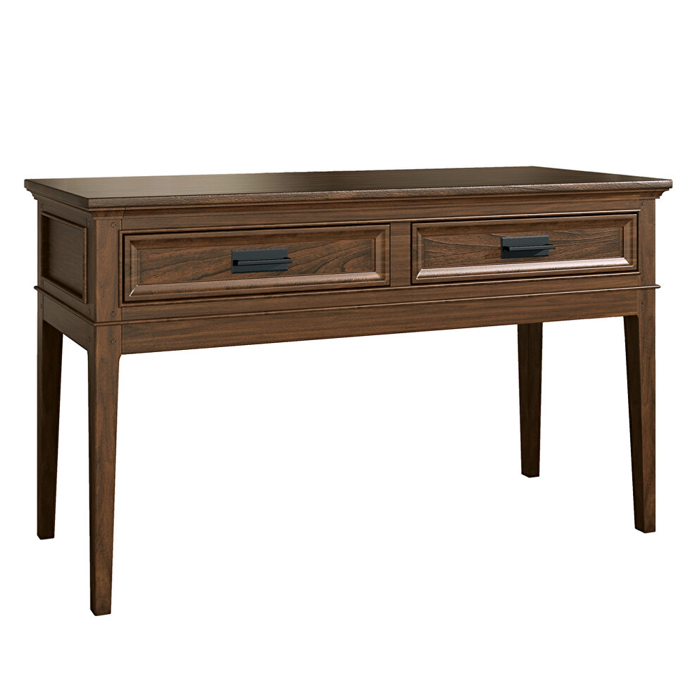 Brown cherry finish sofa table by Homelegance