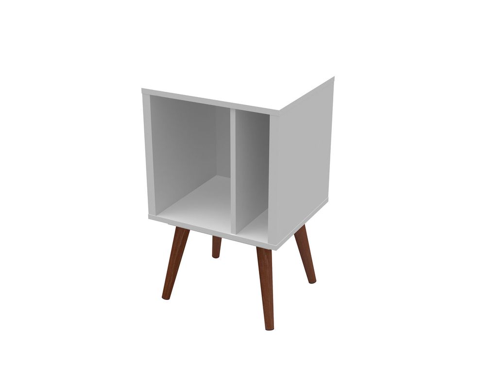 Small sized retro style display unit in white by Moe's Home Collection