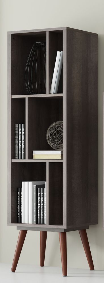 Large cubby display / bookcase in walnut by Moe's Home Collection