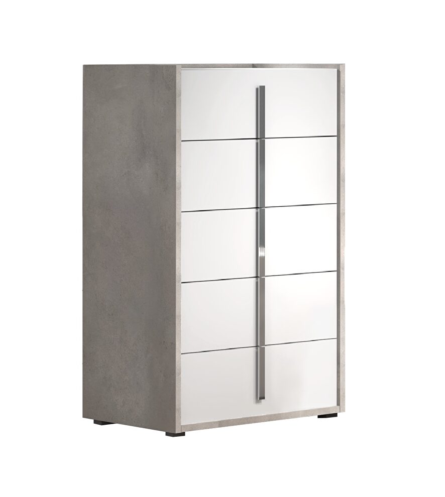 Contemporary white / gray chest by J&M