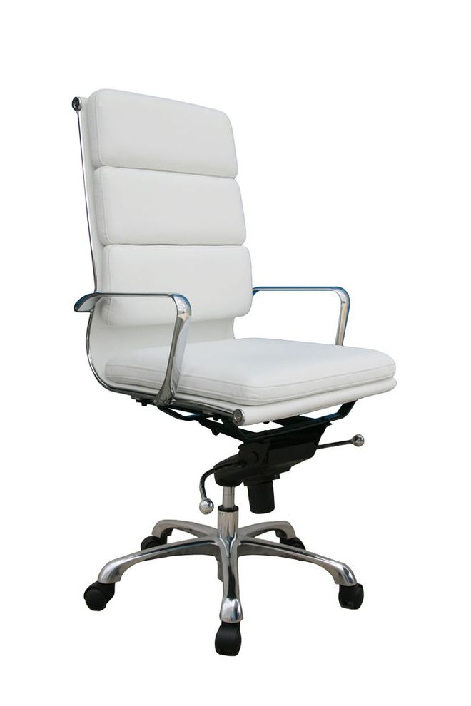 Modern office chair in white by J&M