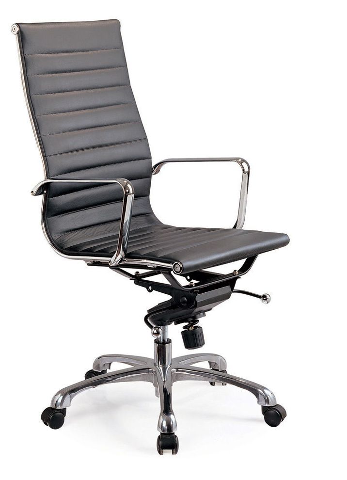 High back modern office chair by J&M