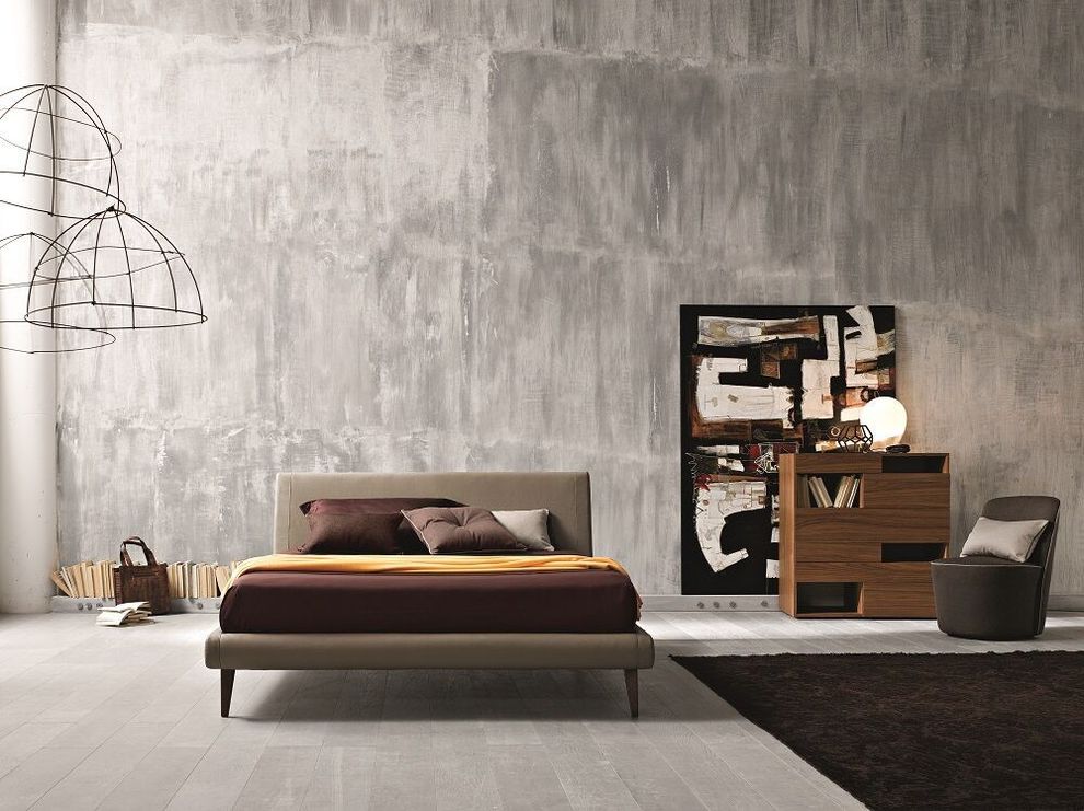 Modern design bed in minimalistic design by J&M