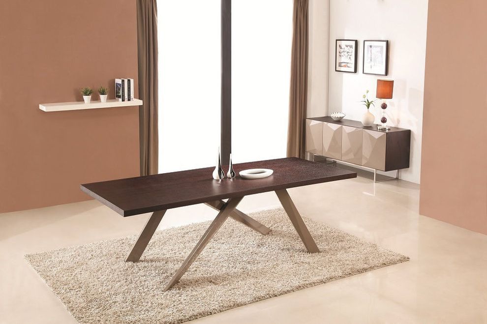 Futuristic contemporary dining table by J&M