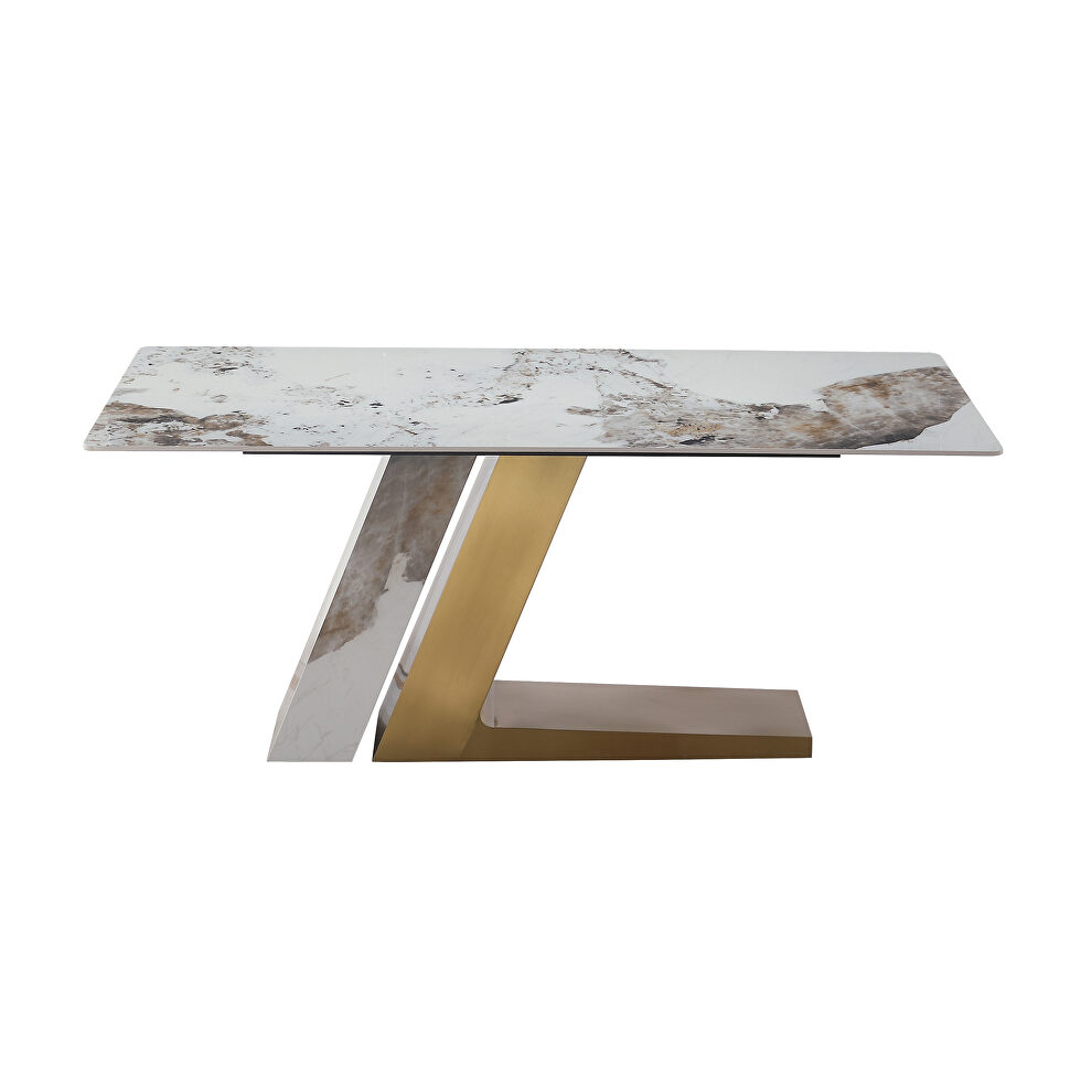 Fashion modern pandora sintered stone dining table by La Spezia