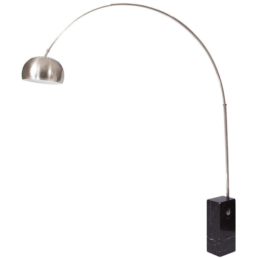 Black thick Italian marble base modern lamp by Leisure Mod