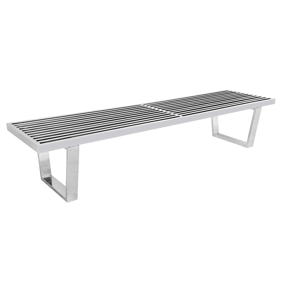 High quality stainless steel bench by Leisure Mod