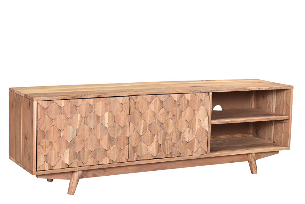 Solid wood contemporary tv stand by Mod-Arte
