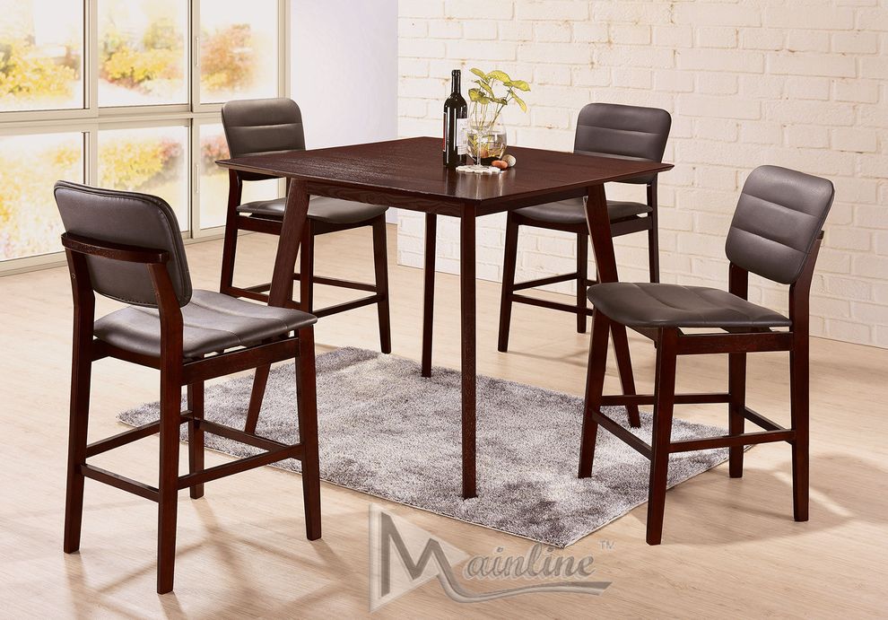 5pc casual bar style dining set by Mainline