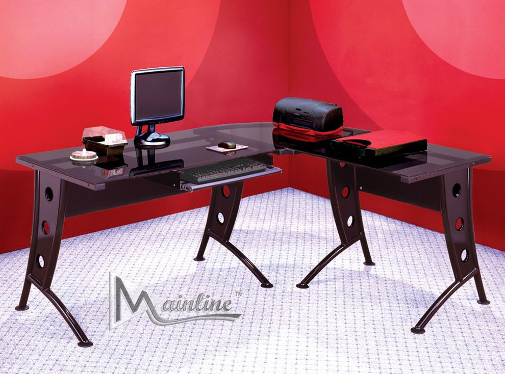 Contemporary Computer Desk by Mainline