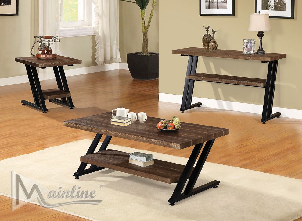 Z-shaped 3pcs coffee table set by Mainline
