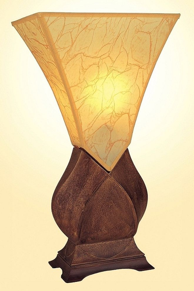 Conical base table lamp by Mainline
