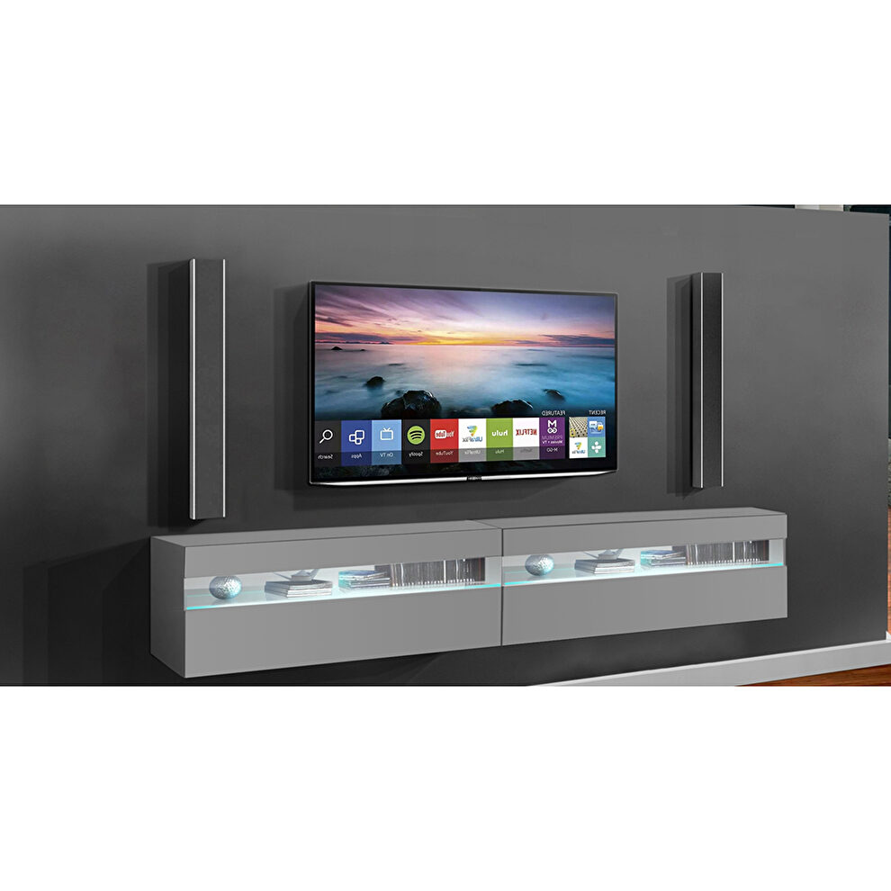 Wall-mounted contemporary tv stand by Meble
