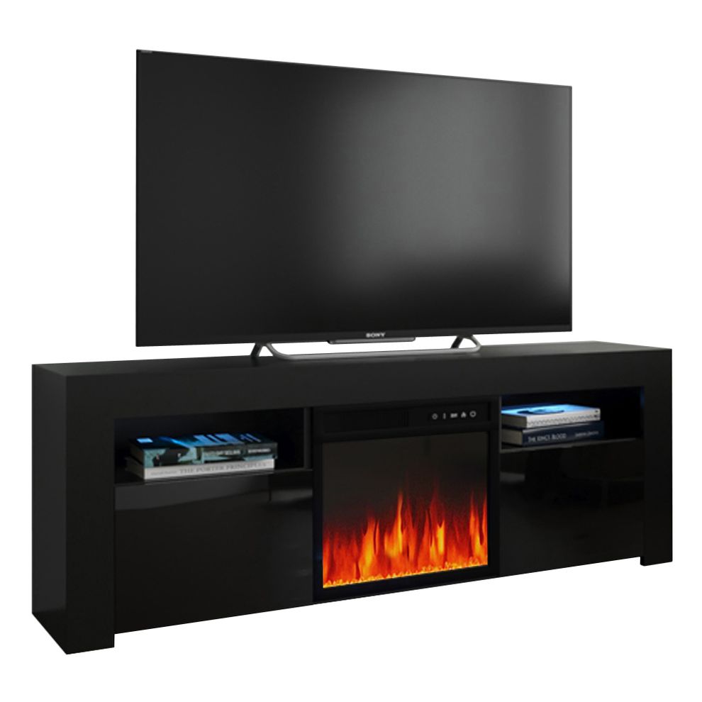 Electric fireplace TV-Stand / Entertainment Center by Meble