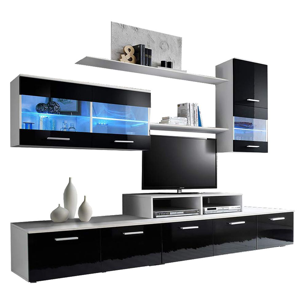 EU-made wall-unit w/ shelf and drawers by Meble