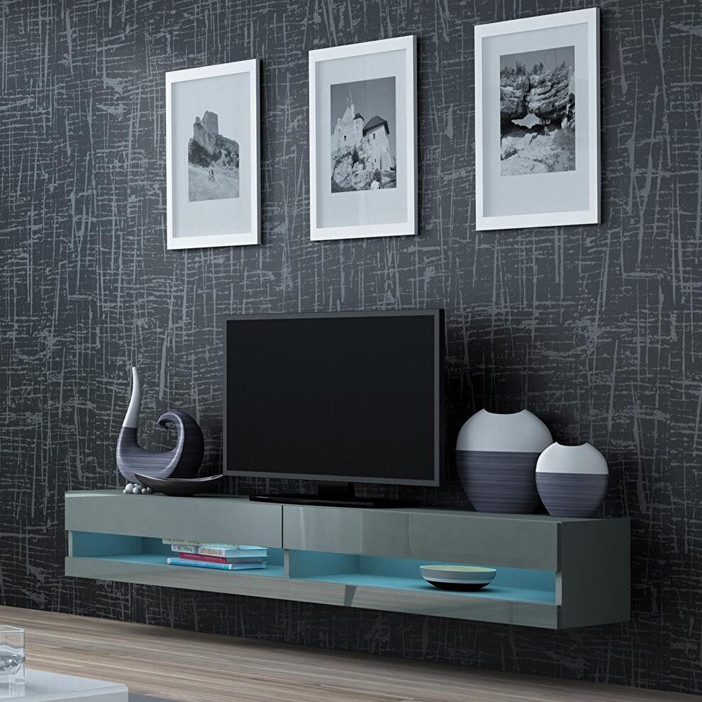 Wall-mounted floating tv stand by Meble