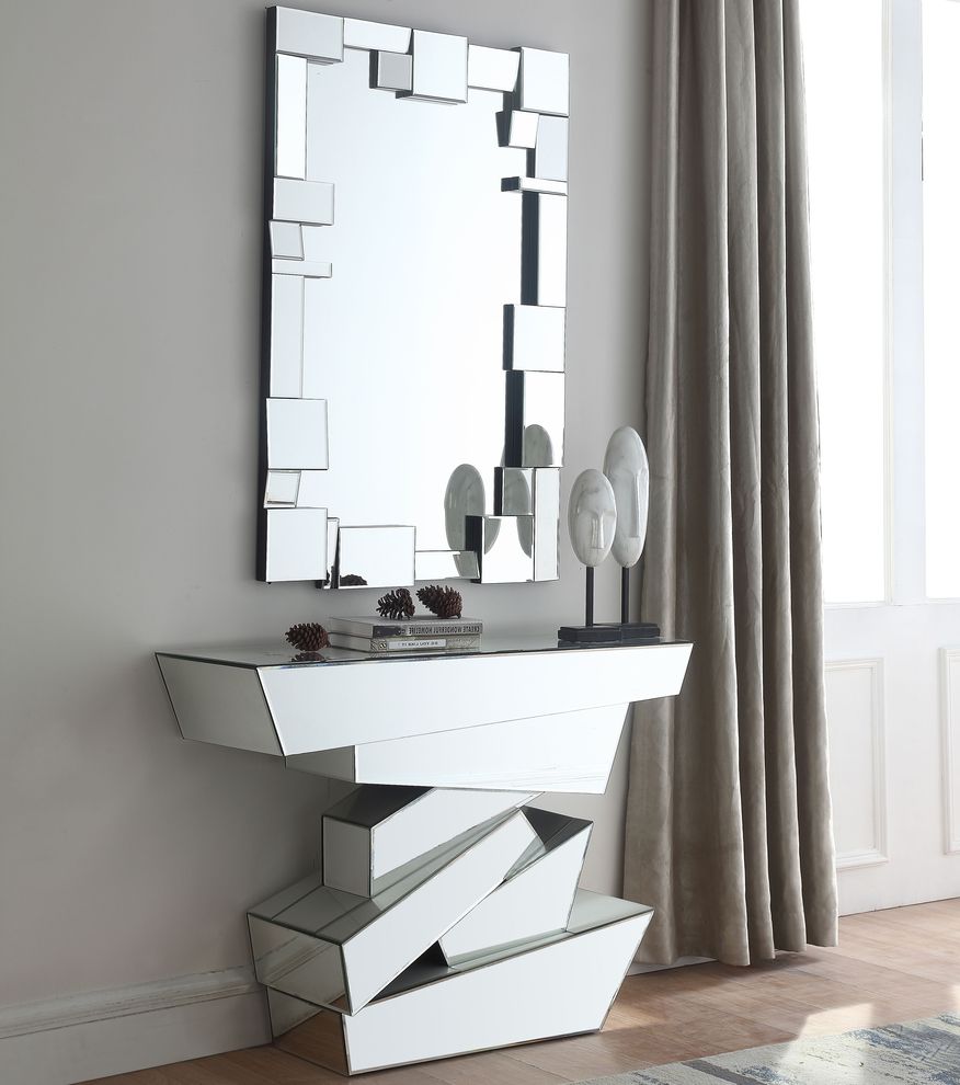 Mirrored console / display w/ optional mirror by Meridian