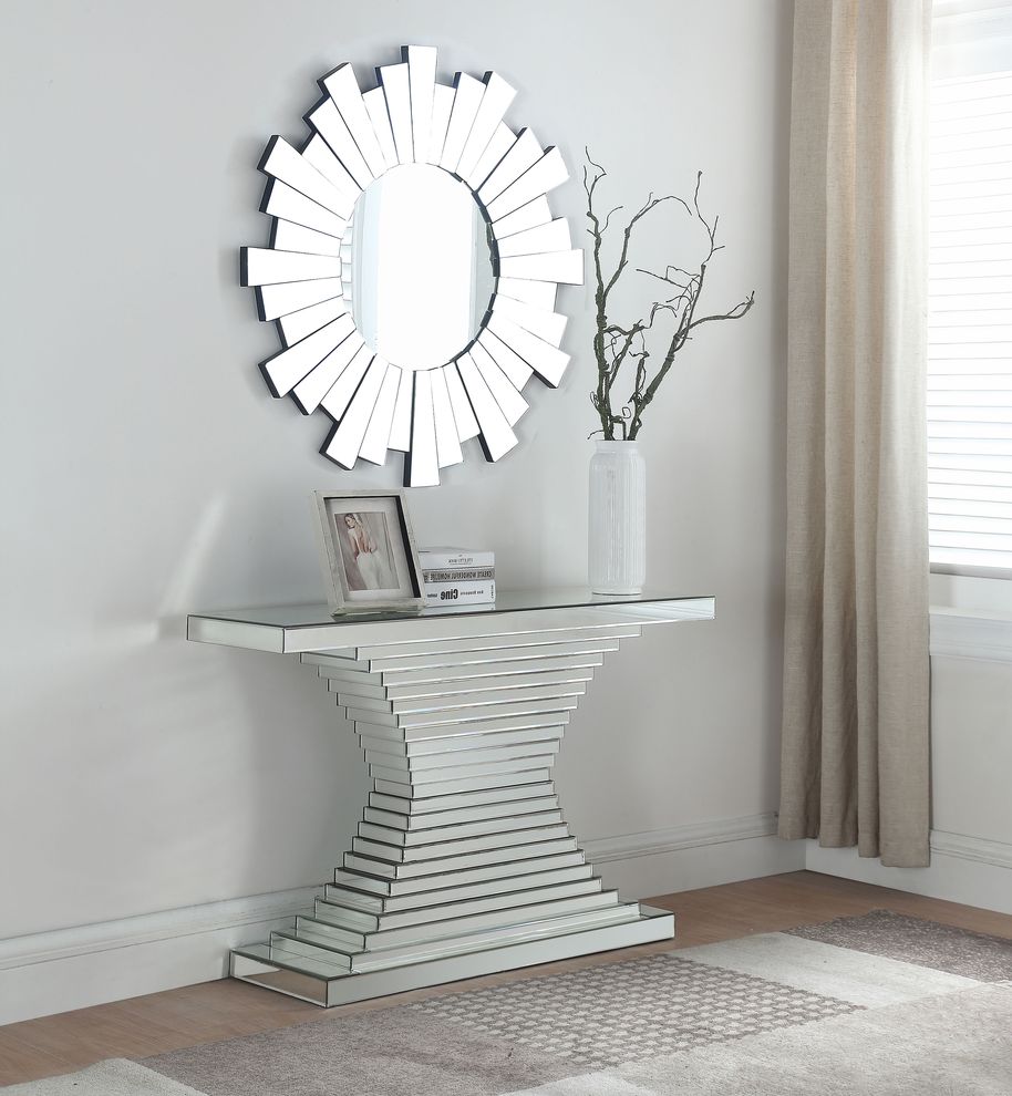 Mirrored console/display w/ optional mirror by Meridian
