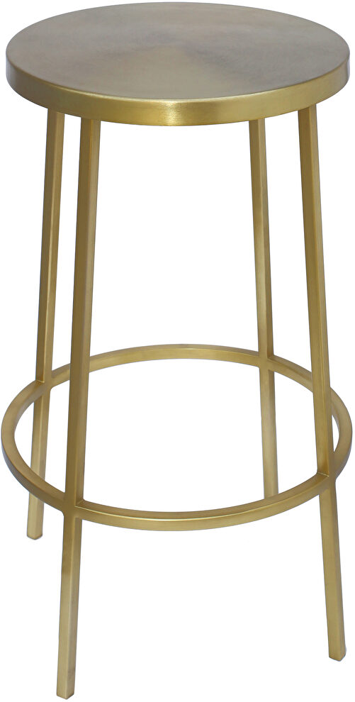 Gold elegant stylish bar stool by Meridian