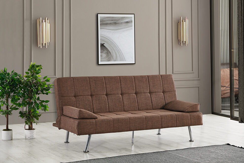 Linen simple and versatile sofabed by Empire Furniture USA