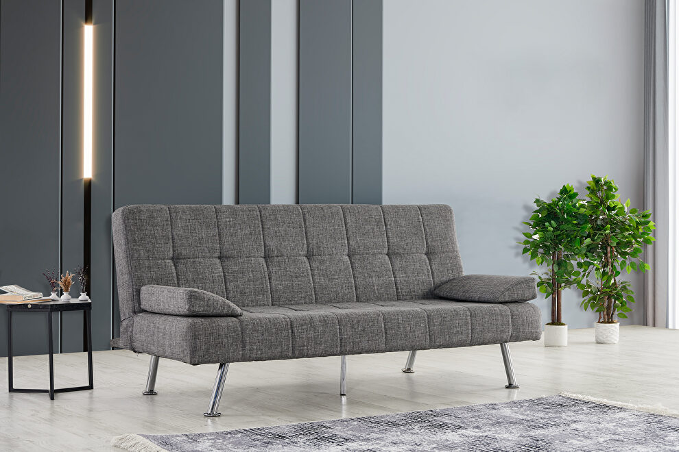 Linen simple and versatile sofabed by Empire Furniture USA