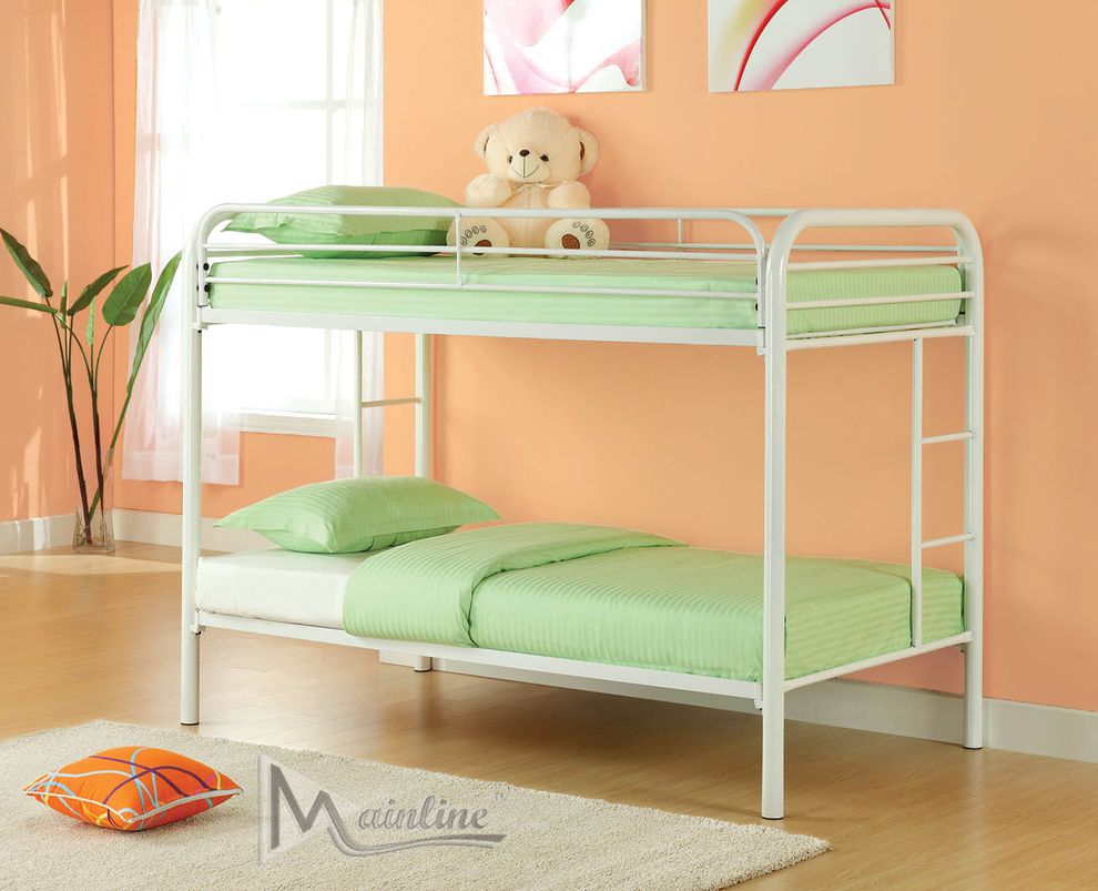 Twin/twin metal bunkbed by Mainline