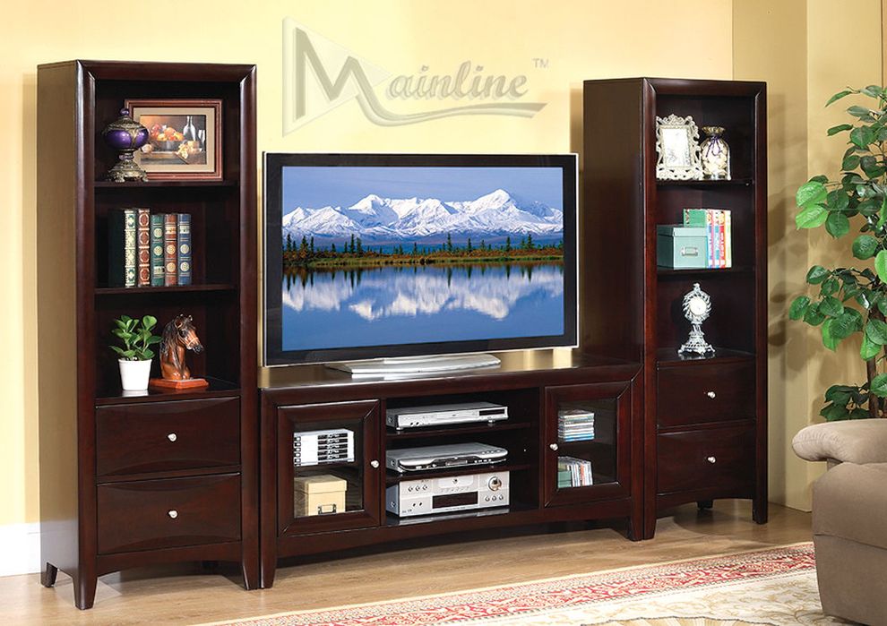 Entertainment wall unit by Mainline
