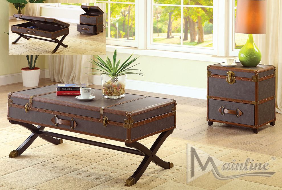 Trunk design coffee table by Mainline