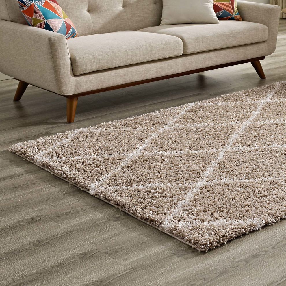 Contemporary rug by Modway