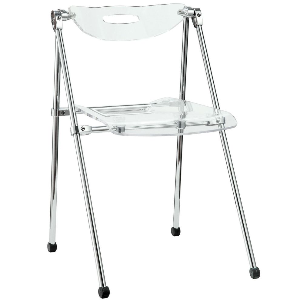 Clear Chair in casual style by Modway