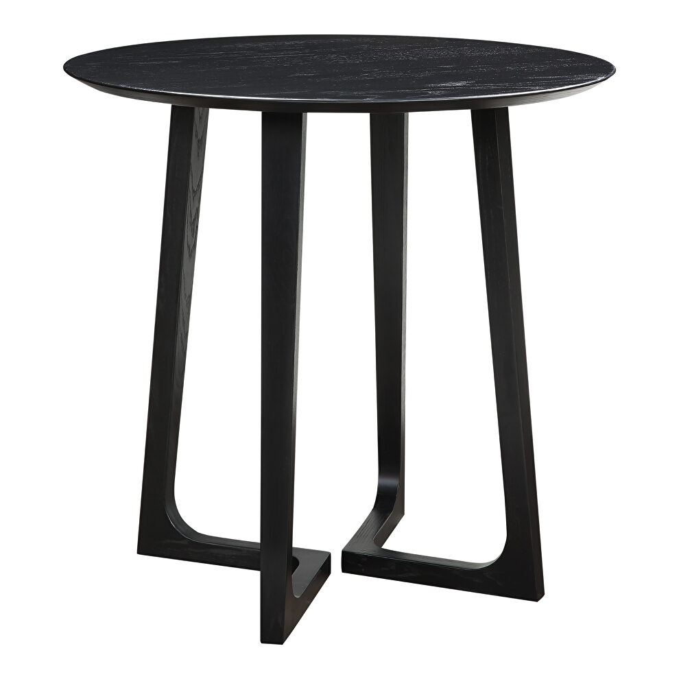 Mid-century modern bar table black ash by Moe's Home Collection