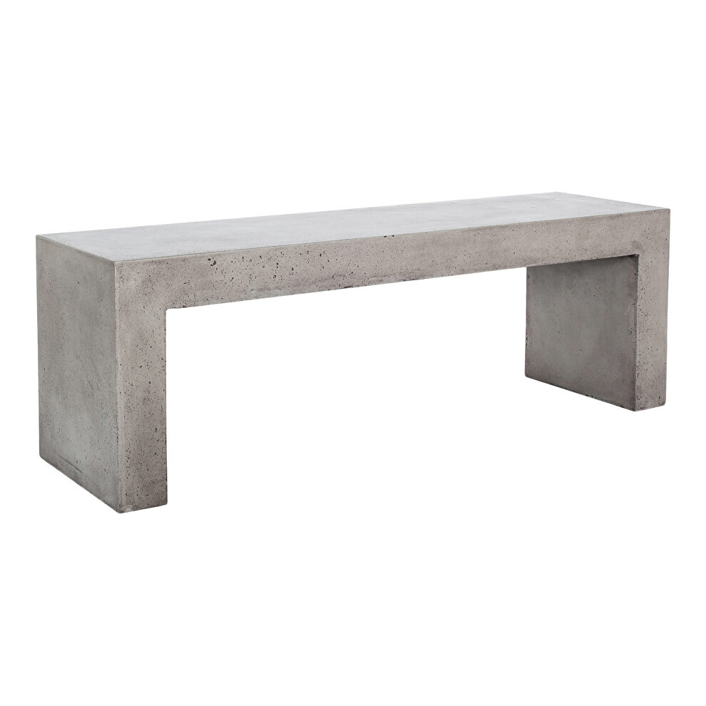 Contemporary outdoor bench by Moe's Home Collection