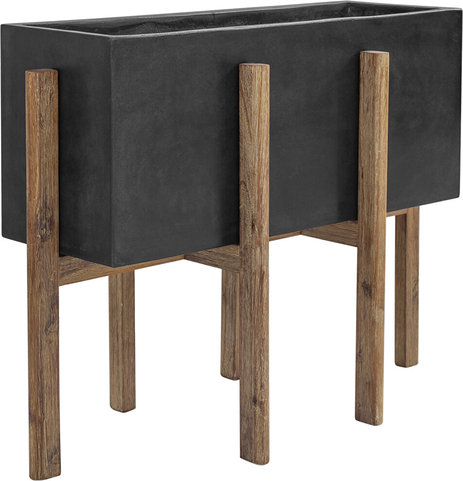 Contemporary rectangular planter by Moe's Home Collection