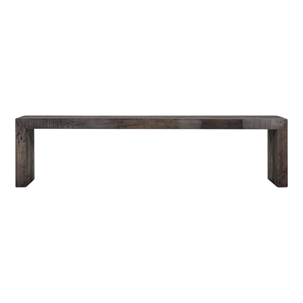Industrial bench large gray by Moe's Home Collection