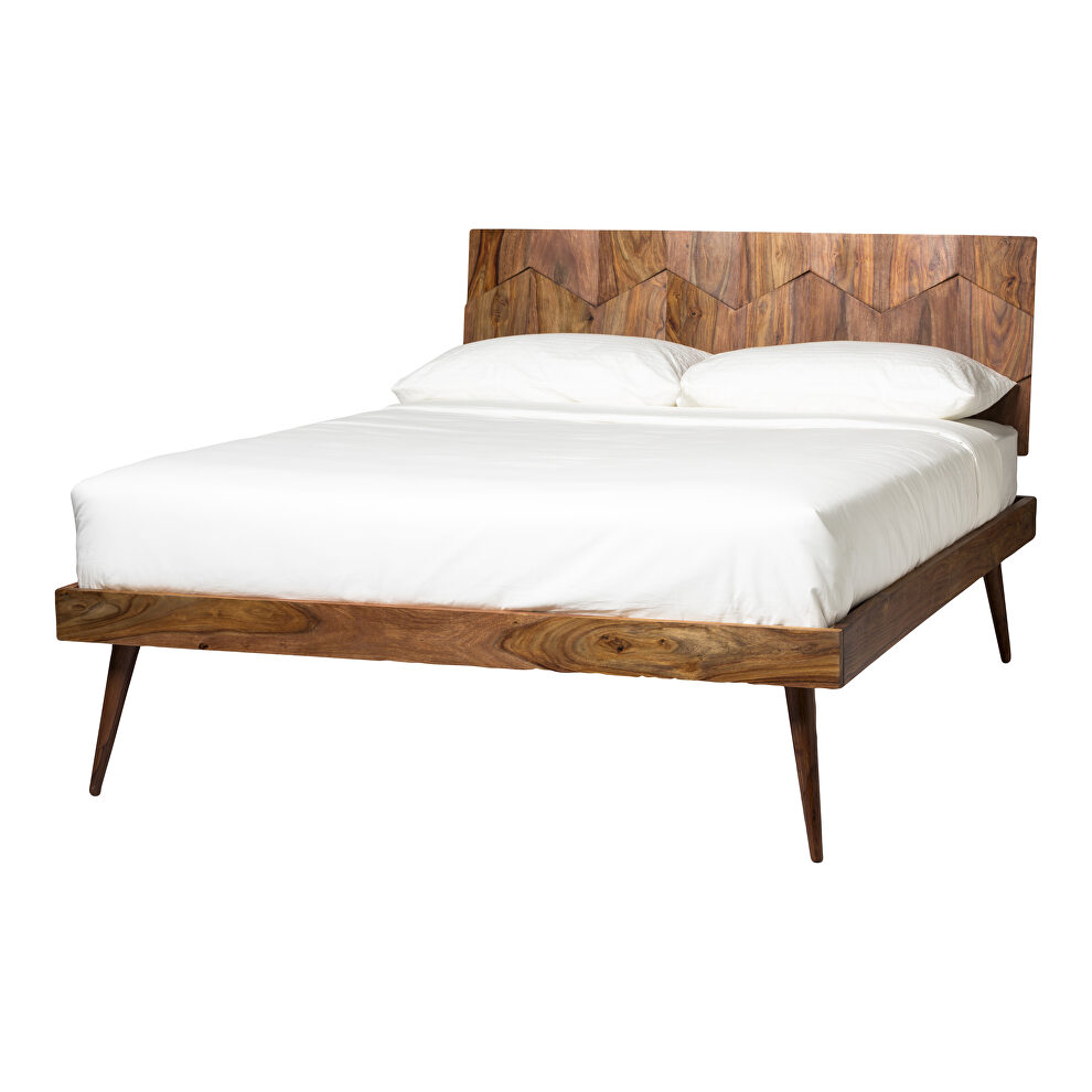 Mid-century modern bed queen by Moe's Home Collection