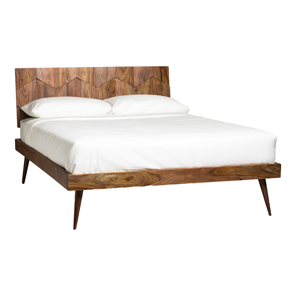 Mid-century modern king bed by Moe's Home Collection