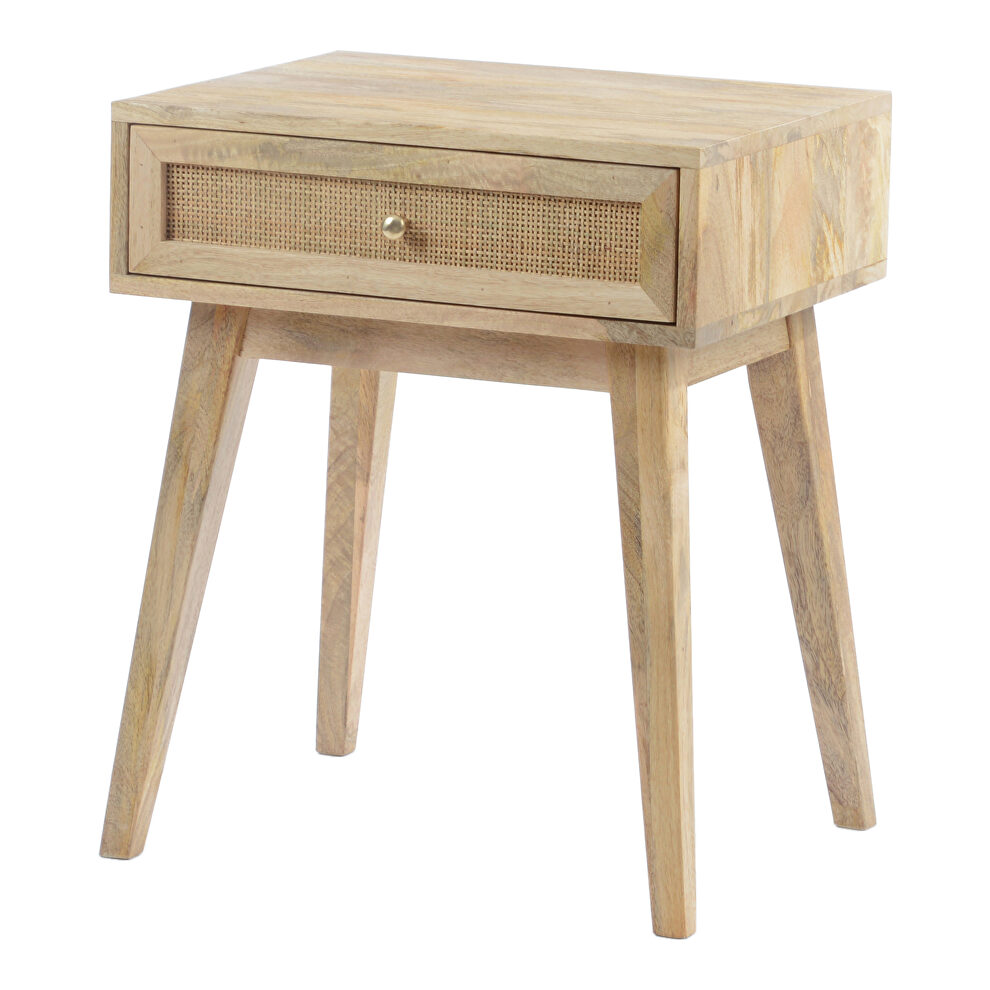 Scandinavian side table natural by Moe's Home Collection