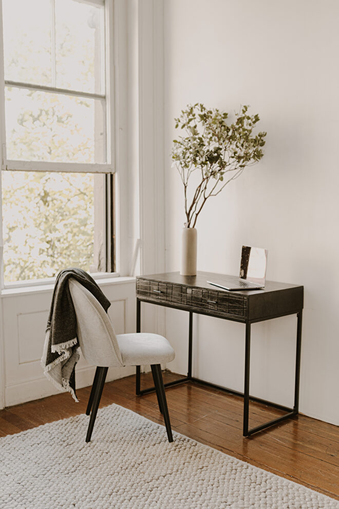 Contemporary desk black by Moe's Home Collection