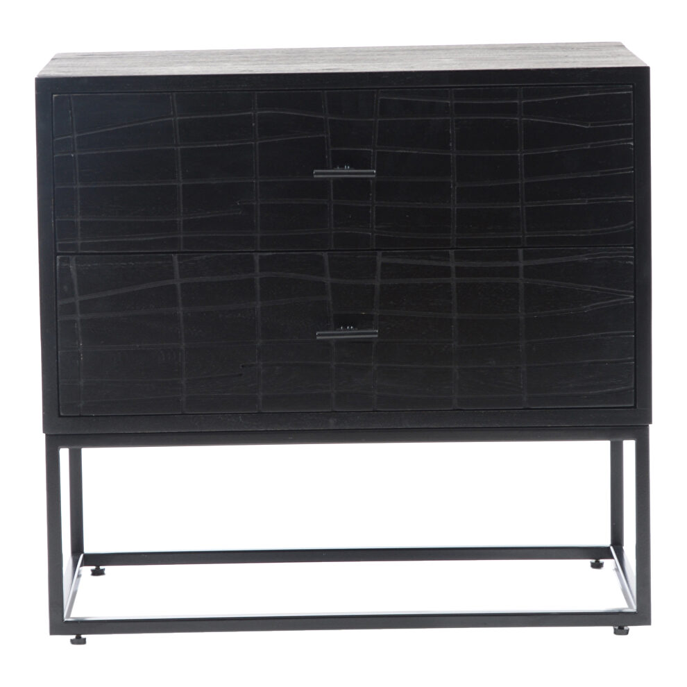 Contemporary nightstand black by Moe's Home Collection