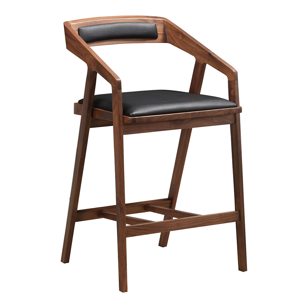Mid-century modern counter stool black by Moe's Home Collection