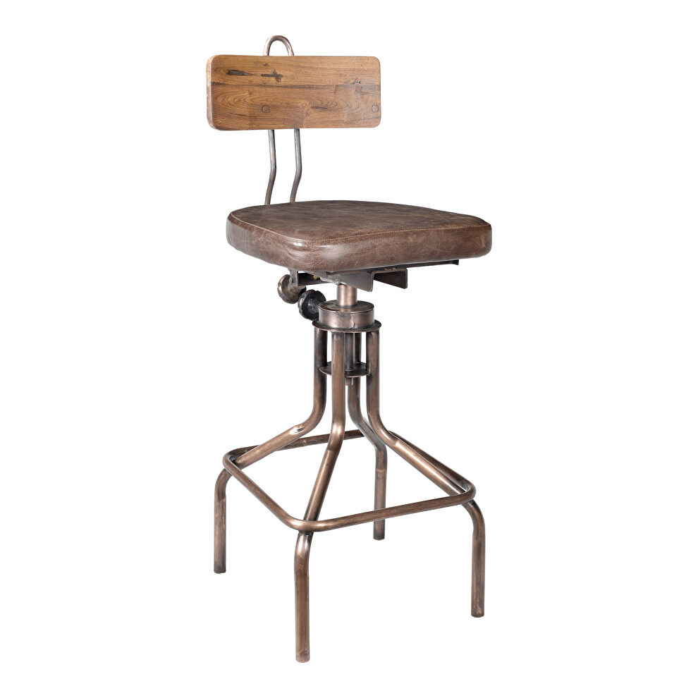 Industrial barstool by Moe's Home Collection