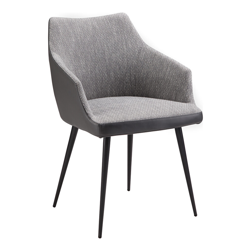 Retro dining chair gray by Moe's Home Collection