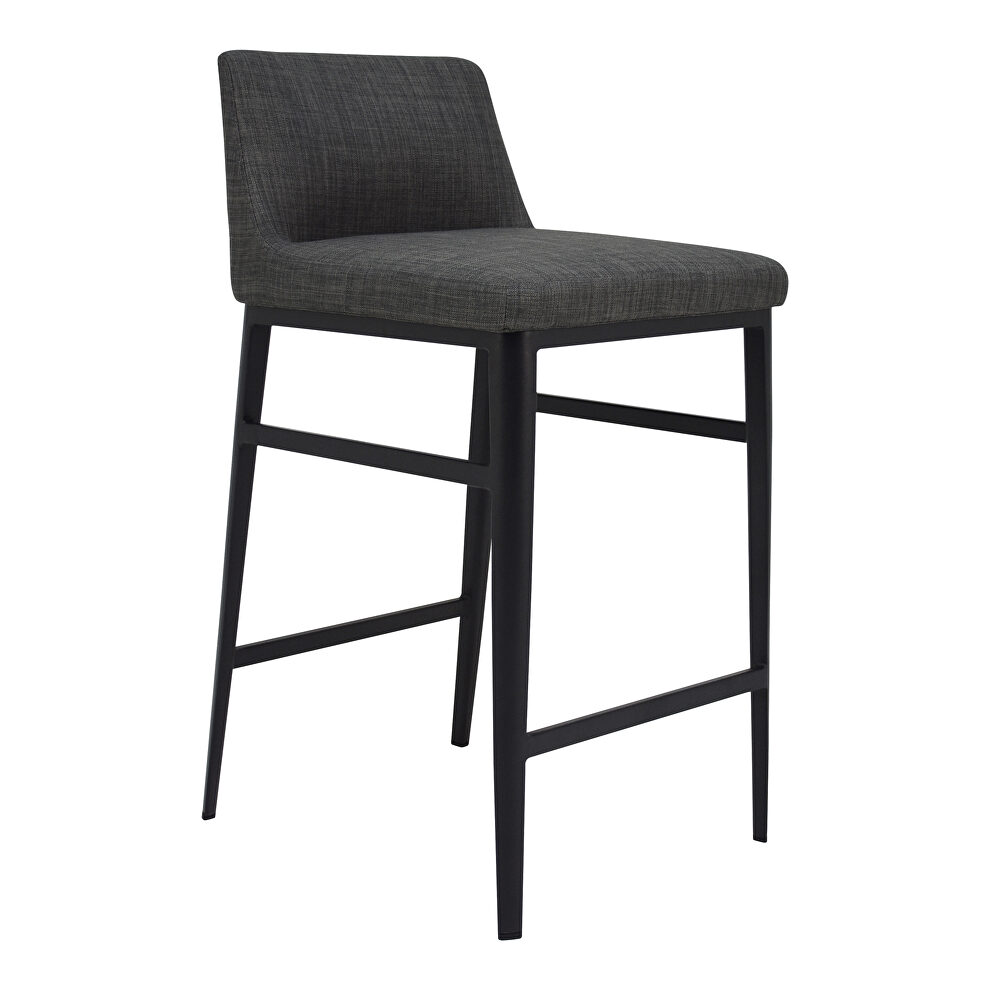 Contemporary counter stool charcoal by Moe's Home Collection