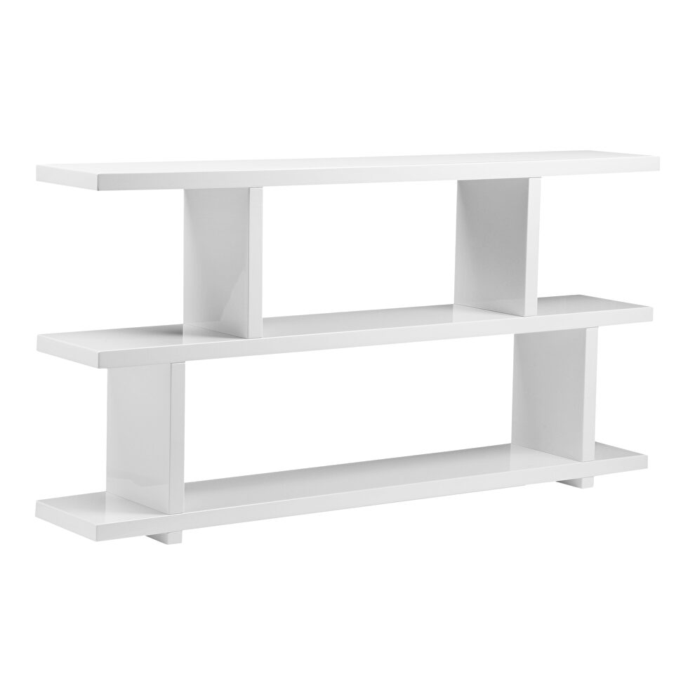 Contemporary shelf small white by Moe's Home Collection