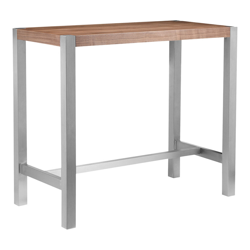 Modern bar table walnut by Moe's Home Collection
