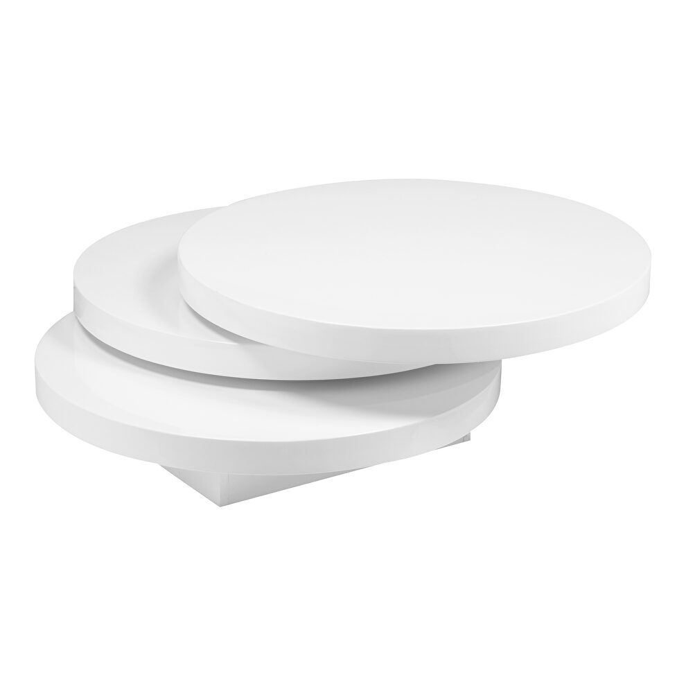 Modern coffee table white by Moe's Home Collection