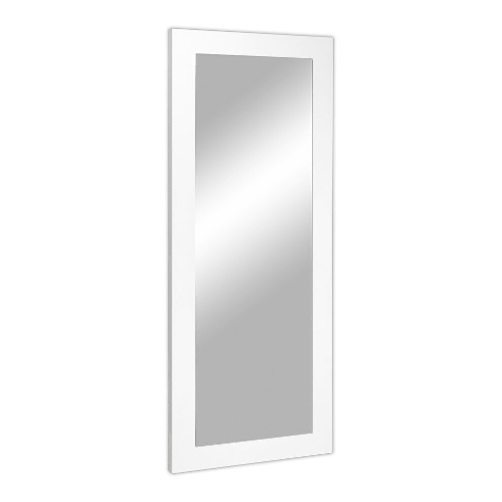 Contemporary mirror large white by Moe's Home Collection